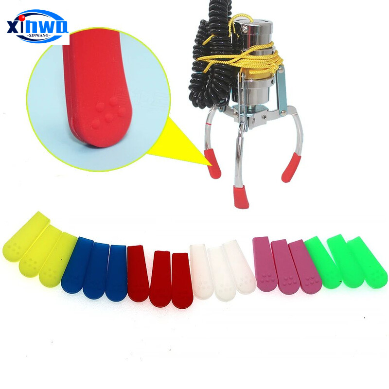 30x Žeriavové herné automaty na cukrovinky, kliešte na guľôčky, silikónové pazúry, protišmykové puzdrá, elastické kryty nôh, diely pre arkádové pinbally