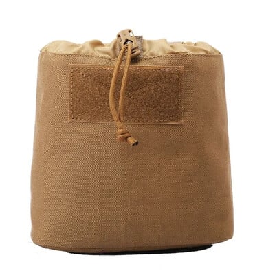 Recuperare tactică Mag Molle Dump Husă de picătură Geantă de talie Pliabilă cu șnur Husă de reviste Geanta de depozitare Airsoft Accesorii de vânătoare