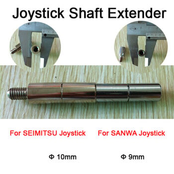 2 τμχ Arcade Joystick Shaft Extender Joystick Extender Joystick Extension Rod For Sanwa Joystick Extender