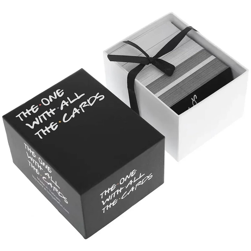 The One With All The Cards For Friend TV-Box Against The Friend Cards Game Božić Noć vještica Darovi za Dan zahvalnosti