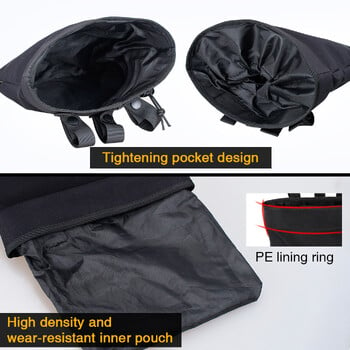 IDOGEAR MOLLE Magazine Dump Pouch Tactical Mag Drop Pouch Recycling Bag Storage Bag 3550