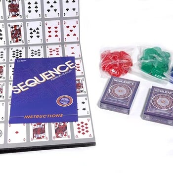 Sequence Premium Edition - Εξαιρετικό σετ με γιγάντιο πιάτο (51,4 x 66,7 cm), Goliath Exclusive Chips και Luxury Card, Blue, Suita