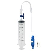 Injektor za brtvljenje bez zračnica za gume bicikla 60 ml Alat za ubrizgavanje tekućine u gume bez zračnica Štrcaljka Komplet gumenih crijeva za alate za popravak bicikla