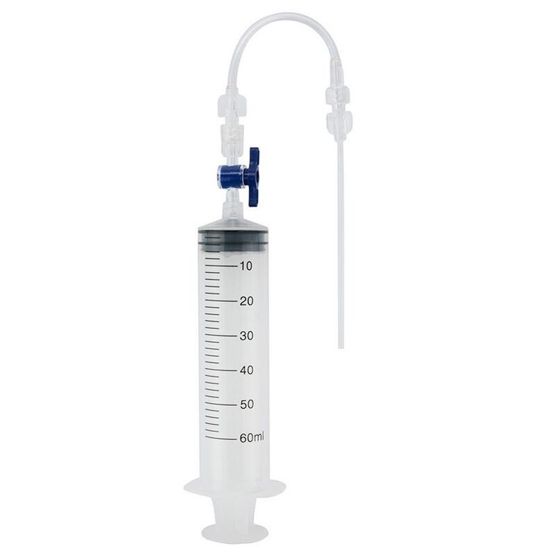 Injektor za brtvljenje bez zračnica za gume bicikla 60 ml Alat za ubrizgavanje tekućine u gume bez zračnica Štrcaljka Komplet gumenih crijeva za alate za popravak bicikla