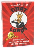 Gatwick Games Goat Lords, urnebesna, zarazna i natjecateljska kartaška igra s kozama, najbolje kartaške igre, za odrasle, tinejdžere i djecu