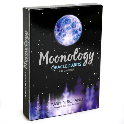 Cărți Moonology OracleA 44 de cărți Moon Astrology Oracle Tarot DECK