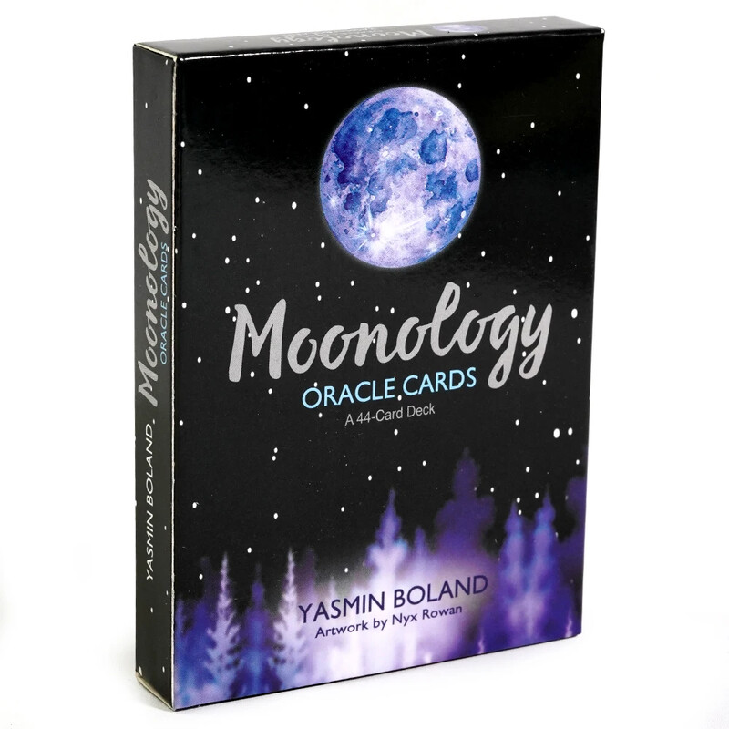 Cărți Moonology OracleA 44 de cărți Moon Astrology Oracle Tarot DECK