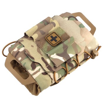 Ιατρικό κιτ πρώτων βοηθειών Τακτικής IFAK Medical Pouch MOLLE Kit πρώτων βοηθειών Survival Outdoor Hunting Emergency Camping Bag