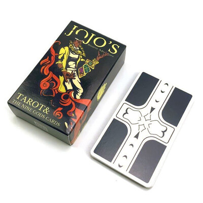 JoJo`s Bizarre Adventure STARDUST CRUSADERS jojo Tarot Cards 22 REGULAR & FAN ART Grand Akana & 9 Royal Gods Cosplay 53бр. Подарък