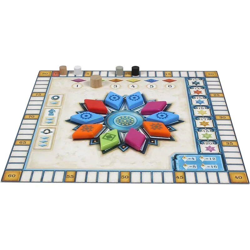 Društvena igra Azul Summer Pavilion Strateška igra za postavljanje pločica za obiteljsku zabavu Sjajna igra