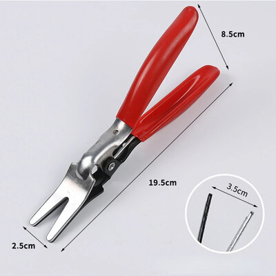 Kliješta s ravnim nosom za popravak automatskog mjenjača Kliješta za učvršćenje prstena Kliješta s ravnim čeljustima Pomoćni alat za pričvršćivanje opruge Protukliznost