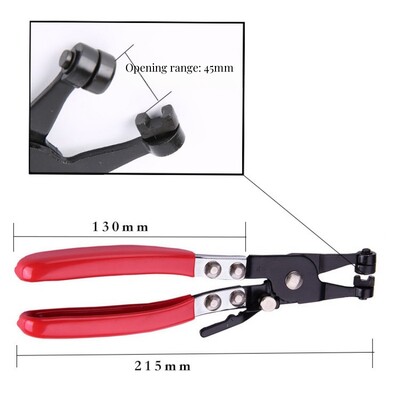 Kliješta s ravnim nosom za popravak automatskog mjenjača Kliješta za učvršćenje prstena Kliješta s ravnim čeljustima Pomoćni alat za pričvršćivanje opruge Protukliznost