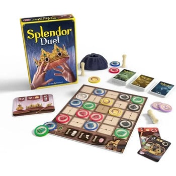 Splendor Duel Επιτραπέζιο παιχνίδι στρατηγικής για παιδιά και ενήλικες Διασκεδαστικό οικογενειακό παιχνίδι Νυχτερινό ψυχαγωγικό παιχνίδι πάρτι για οικογένεια