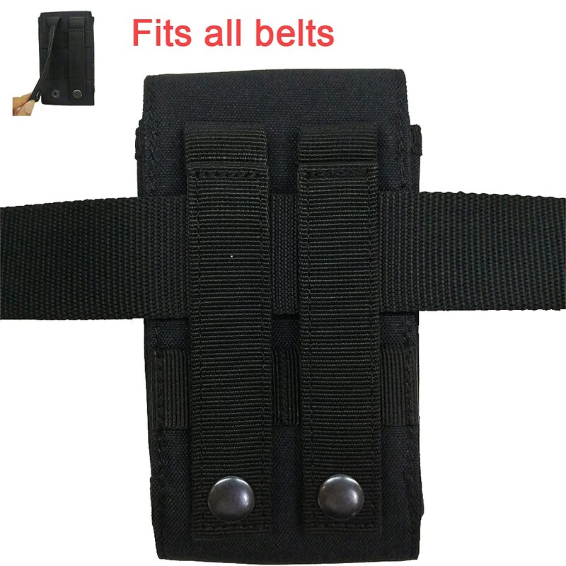 1000D Laser Cust Molle Phone Pouch Heavy Duty Waterproof Samll Tactical Cell Phone Holder Капак за смартфон за 4,7"-6,7" телефон