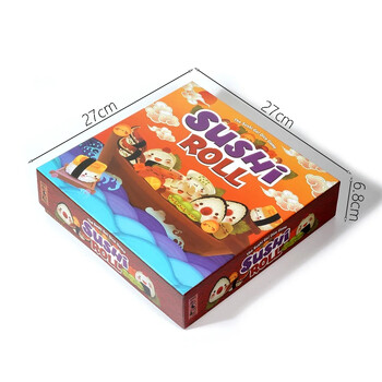 Gamewright Sushi Roll Επιτραπέζιο Παιχνίδι - Ρίξε τα ζάρια, Φτιάξε το Πιάτο σου, Γίνε Δάσκαλος του Σούσι!