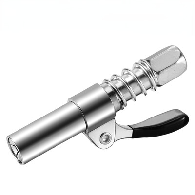 Visokotlačna samozaključavajuća ravna mlaznica s jednostrukom/dvostrukom ručkom Spojnica za pištolj za podmazivanje Proizvođač veleprodaje dijelova univerzalne uljne mlaznice