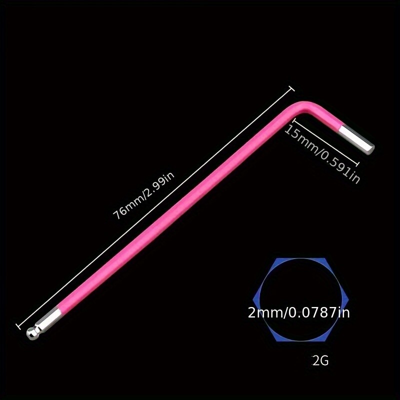 9-dielna súprava dlhých imbusových kľúčov, metrických a štandardných. Sada imbusových kľúčov. Imbusový kľúč s guľovou hlavou, metrický, 1,5 až 10 mm.