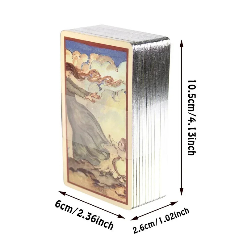 Smith-Waite Tarot Deck Boardless Edition Engleska tarot karta za proricanje Oracle kartaška društvena igra za odrasle 78 kom.