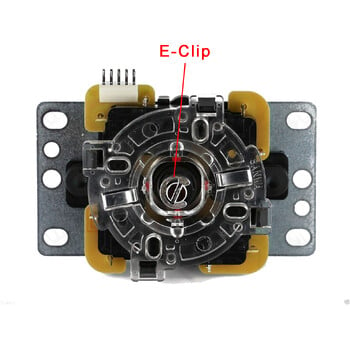 Ανταλλακτικό Sanwa JLF-TP-8YT Joystick E-Clip Sanwa JLF-TP-8YT E-Ring For Arcade Sanwa JLF Series Joysticks Sanwa E-clip E-Ring