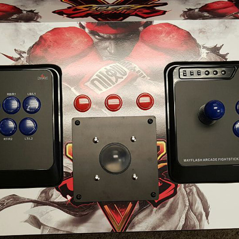 1 kom/lot 2 1/4" Arcade Trackball Montažna ploča za PS/2 Trackball kuglice MAME Ormar za stroj za arkadne igre DIY