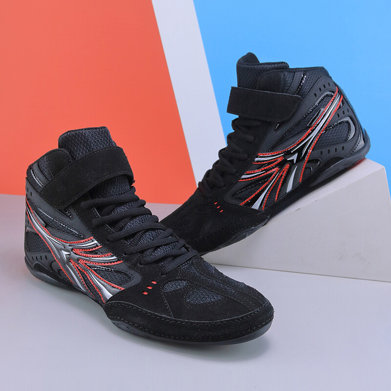 Muške profesionalne tenisice za hrvanje u zatvorenom prostoru s mekanim potplatom Muške tenisice za fitness boks Borilačke sportske cipele Tenisice za hrvanje za trening