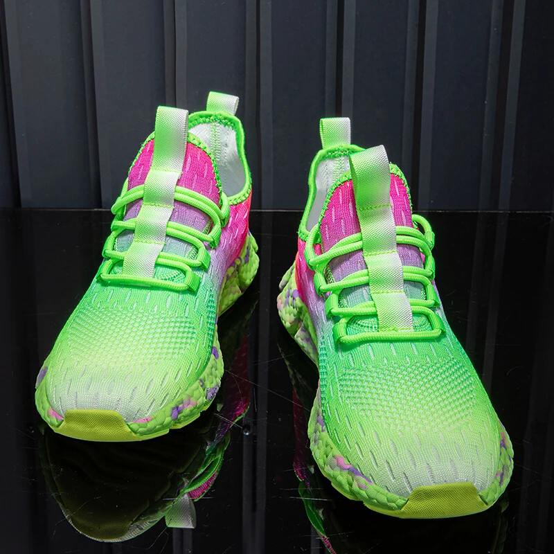 Nove tenisice Muškarci Ženske visokokvalitetne prozračne mrežaste modne tenisice za trčanje Udobne tenisice za ležerno hodanje Fitnes na otvorenom