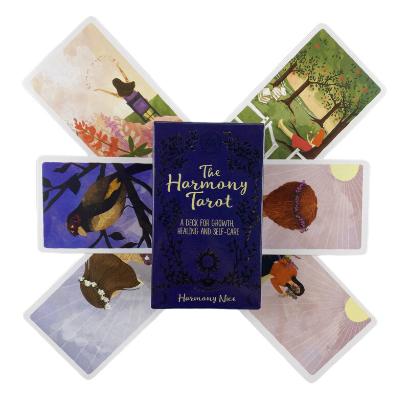 The Harmony Tarot Cards A 78 špila Oracle English Visions Divination Edition Borad Igranje igara