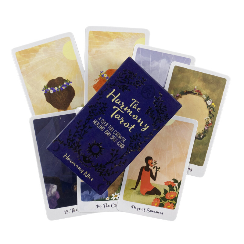 The Harmony Tarot Cards A 78 špila Oracle English Visions Divination Edition Borad Igranje igara