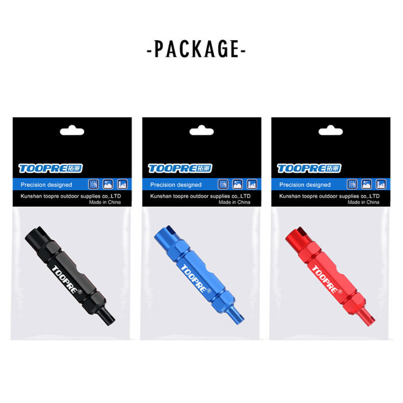 Ključ za mlaznice za gume bicikla Alati za rastavljanje jezgre ventila Dvoglavi prijenosni ključ za skidanje i rastavljanje Alat za popravak bicikala