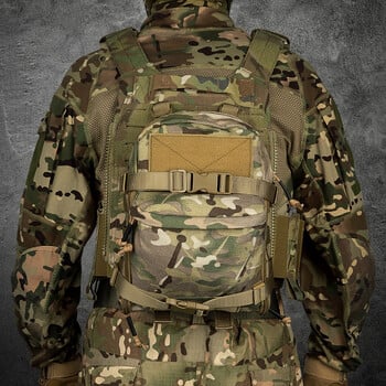 Σακίδιο πλάτης Tactical Hydration Combat Training Assault Molle Bag Εξωτερικό γιλέκο κυνηγιού πίσω πιάτο μεταφοράς τσάντα νερού