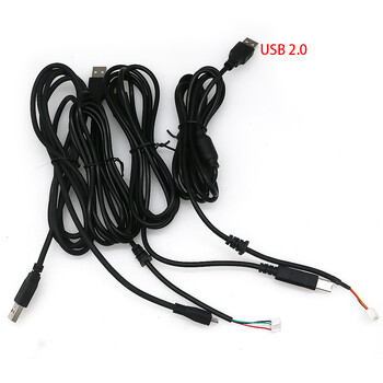 One 4 Pin 5P USB 2.0 Cable Arcade Game Joystick Controller Shield Wire Harness for PC PS3 Zero Delay Encoder Board