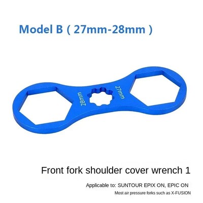 Kľúč na rameno prednej vidlice pre MTB bicykel Suntour XCR XCT XCM RST 8/12T 27/28mm, nástroj na demontáž a opravu, špongia, krúžok, olej, pena