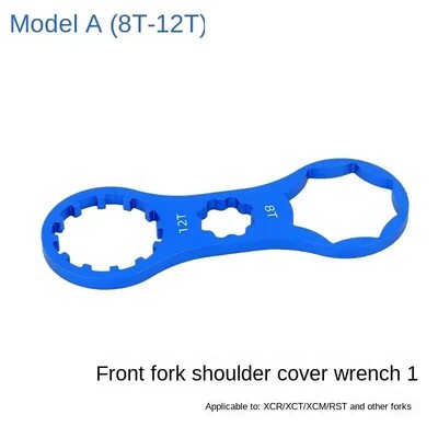 Kľúč na rameno prednej vidlice pre MTB bicykel Suntour XCR XCT XCM RST 8/12T 27/28mm, nástroj na demontáž a opravu, špongia, krúžok, olej, pena