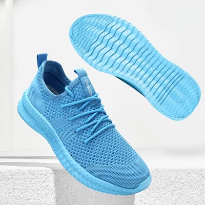 Damyuan prozračne ženske tenisice za trčanje Lagane sportske cipele protiv klizanja Vanjske mekane tenisice na vezanje Ležerne ženske tenisice