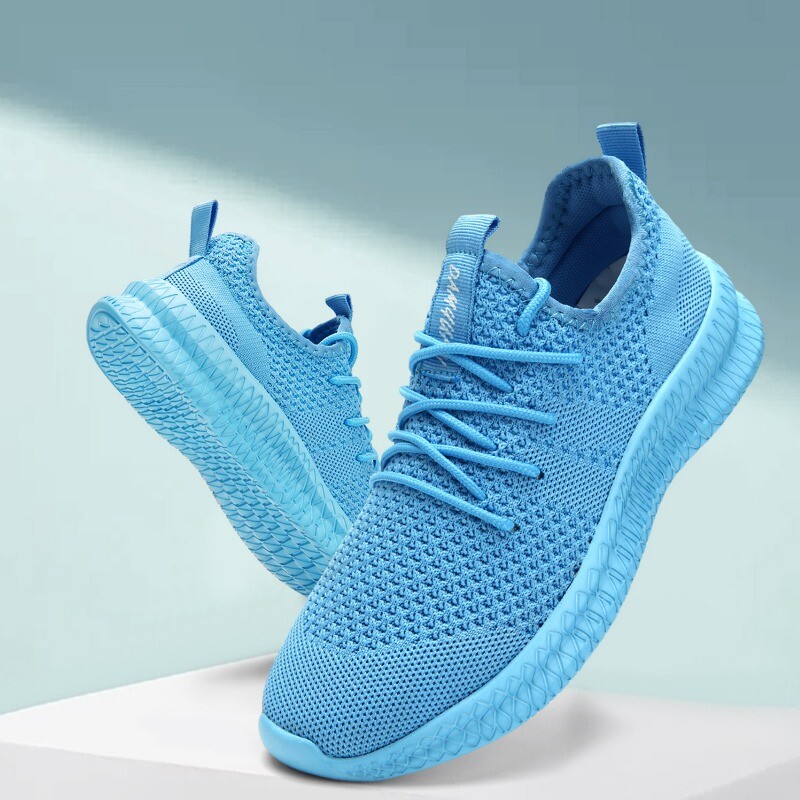 Damyuan prozračne ženske tenisice za trčanje Lagane sportske cipele protiv klizanja Vanjske mekane tenisice na vezanje Ležerne ženske tenisice