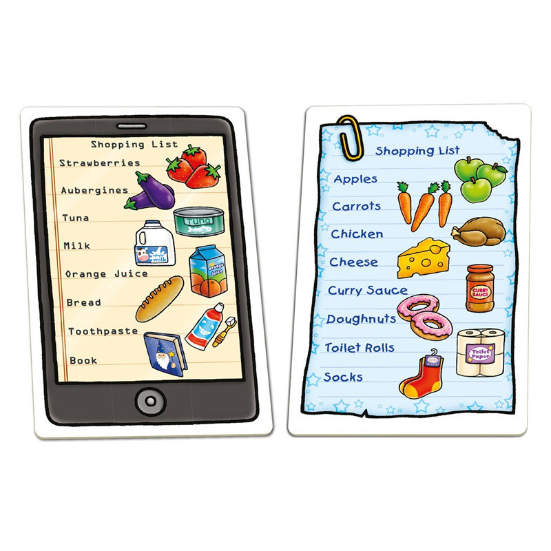 Orchard Toys stolna igra popis za kupnju matematičke roditelj-dijete puzzle igračke