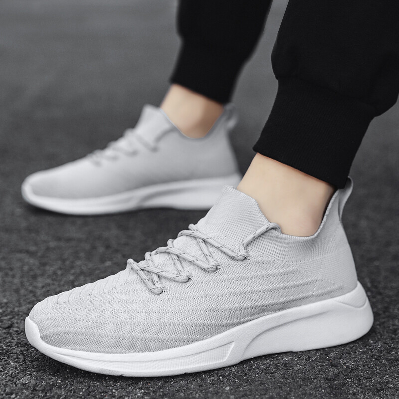 Super lagane muške tenisice Prozračna mreža Ženske sportske tenisice Zelena narančasta čarapa Atletska obuća Tenis Masculino Feminino