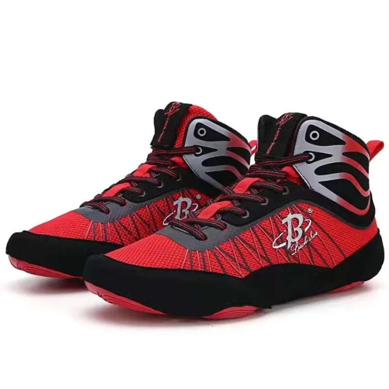 2024 Hot Muškarci Žene Cipele za hrvanje Luksuzni brend Cipele za dvoranske sportove Unisex Dizajnerske čizme za boks Obuća za parove Borilačke cipele za dječake