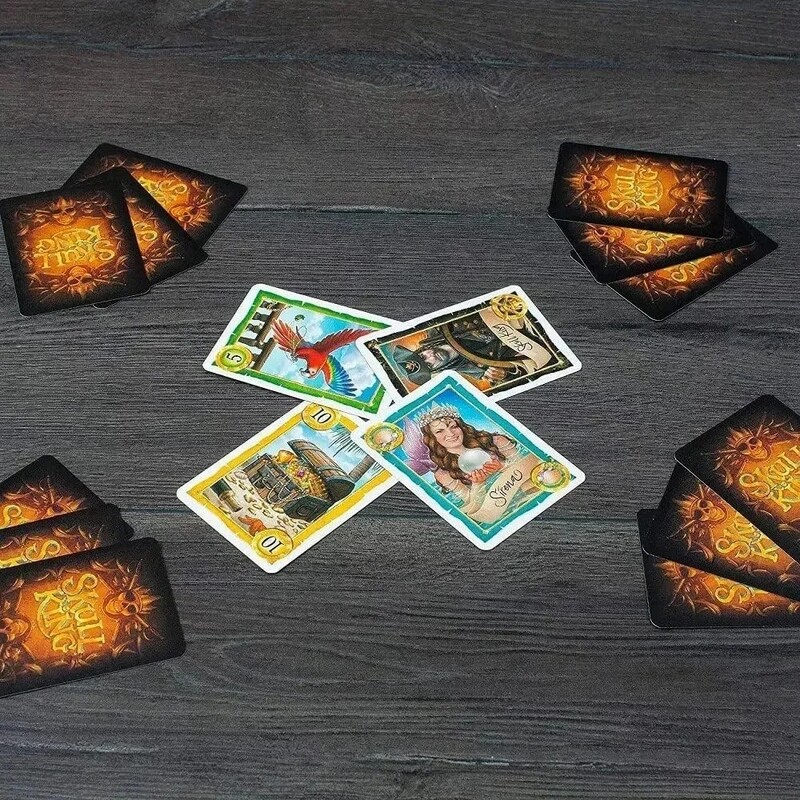 Vectēva Beka spēles Galvaskausa karaļa kāršu spēle Galvenā pirātu triku ņemšanas spēle