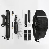 Komplet prijenosnih alata za popravak bicikala Komplet alata za popravak bicikala Pumpa Zakrpa za gume Višenamjenski ključ Set alata za bicikle Pribor