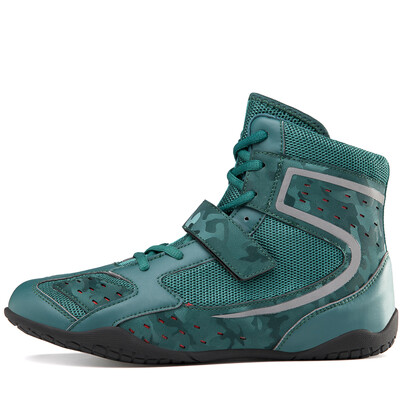 Profesionálne unisexové vysoké zápasnícke topánky na box, bojové tréningové topánky, vonkajšie športy, priedušné nositeľné tenisky