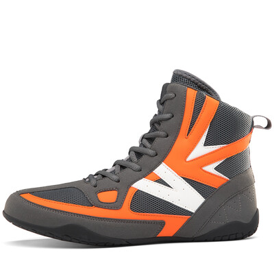 Profesionálne unisexové vysoké zápasnícke topánky na box, bojové tréningové topánky, vonkajšie športy, priedušné nositeľné tenisky