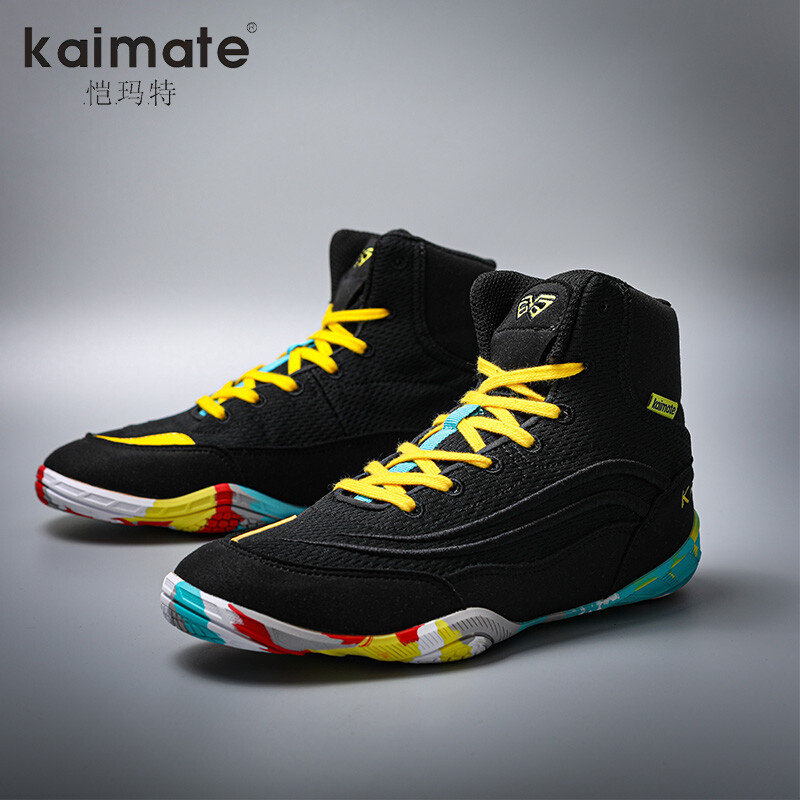 Bokso imtynių kovos batai Profesionalūs sporto salės dėvėjimui atsparūs neslystantys laisvalaikio sportiniai batai Daugiafunkciniai treniruočių batai