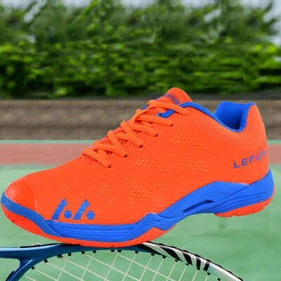 Muške tenisice za badminton Muškarci Ženske prozračne tenisice za badminton Narančasto plave tenisice za odbojku za trening Muške lagane tenisice