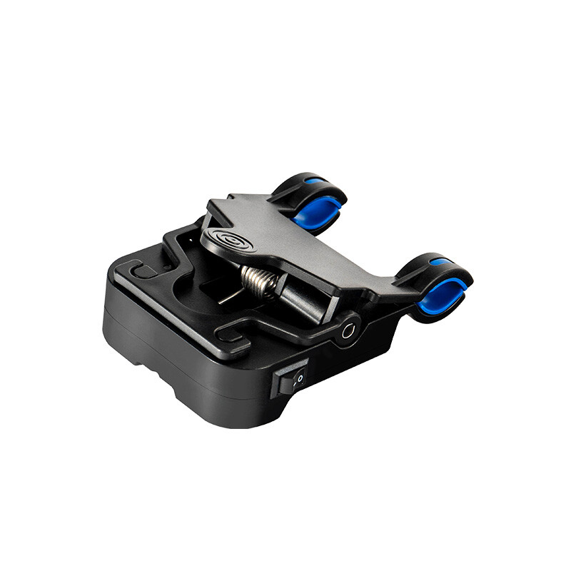 Calibrator cu laser pentru biciclete Instrument de măsurare pentru reglarea centrului șai anvelopei Indicator de aliniere 22,2-31,8 mm Clip tip C Încărcare rapidă