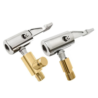 1/2kom Pumpa za napuhavanje Brzi priključak Adapter za pričvršćivanje mlaznice za automobilsku gumu Stezaljka za mlaznicu za automobilske gume Prijenosna pumpa za napuhavanje Priključak za ventil