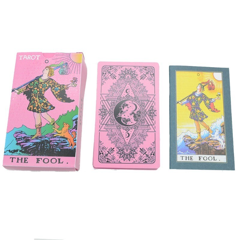 Set de cărți de tarot premium cu instrucțiuni Geanta de suport pentru cărți de tarot Lecturi psihice Povestire Perfect pentru profesioniști începători