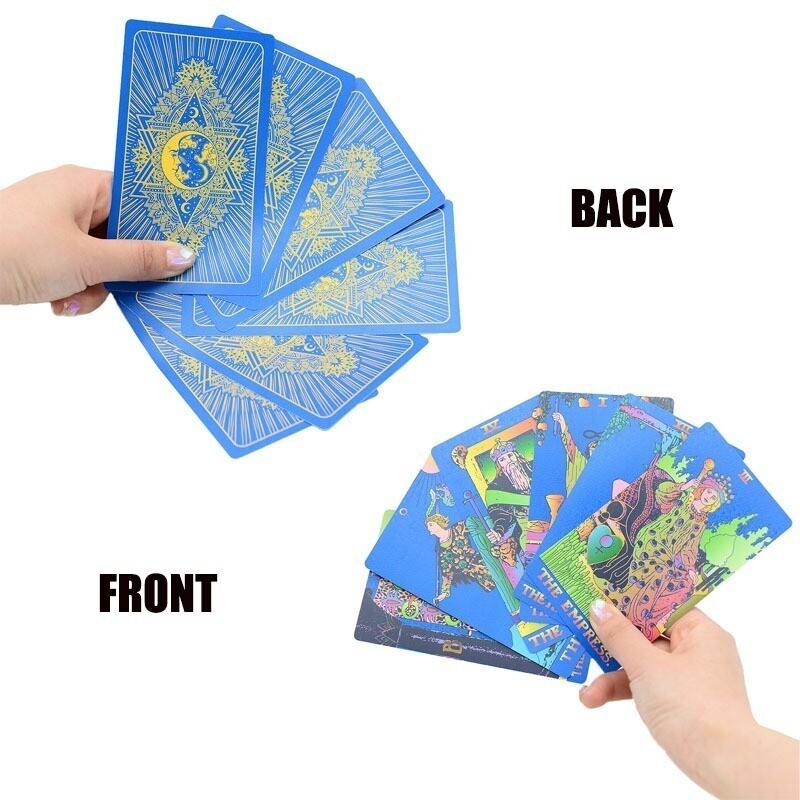 Set de cărți de tarot premium cu instrucțiuni Geanta de suport pentru cărți de tarot Lecturi psihice Povestire Perfect pentru profesioniști începători