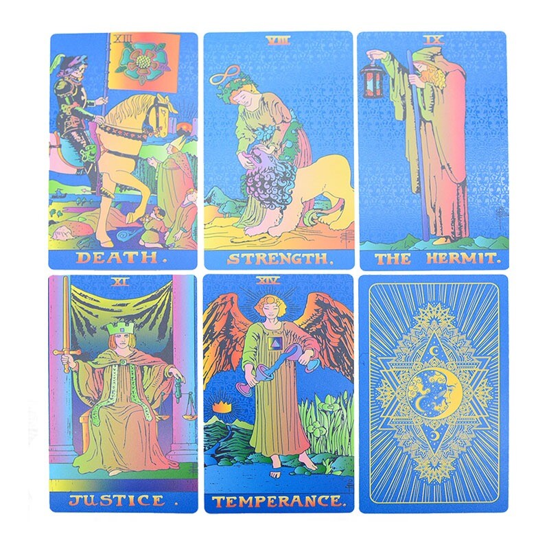 Set de cărți de tarot premium cu instrucțiuni Geanta de suport pentru cărți de tarot Lecturi psihice Povestire Perfect pentru profesioniști începători