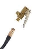 Clemă supapă anvelopei auto 2 în 1 duză din alamă pentru pompă Conector pentru umflator mandrina de aer Adaptor supapă pentru pompă gonflabilă Accesorii pentru anvelope